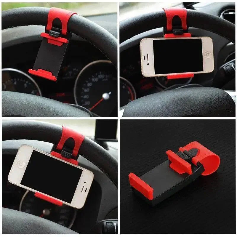 Support universel pour téléphone de volant de voiture