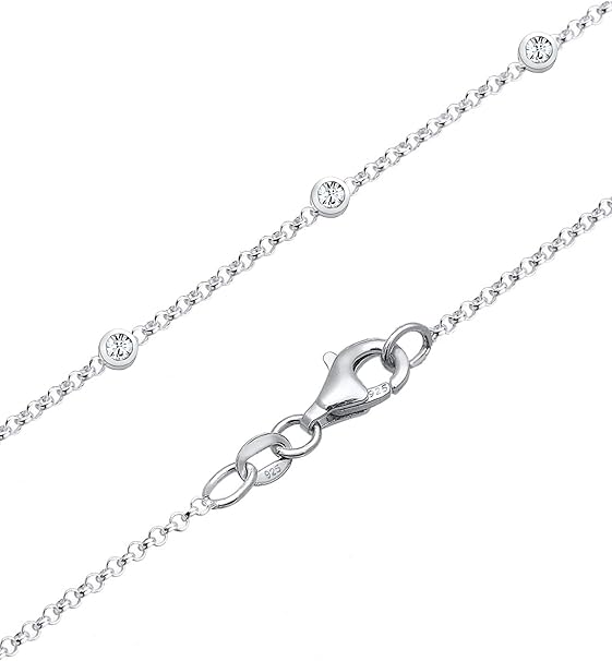 Collier Dazzle en ( Argent, Or )sterling 925 avec Moissanite
