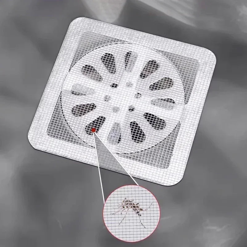 Attrape-cheveux de douche Réutilisable : 15 PCS