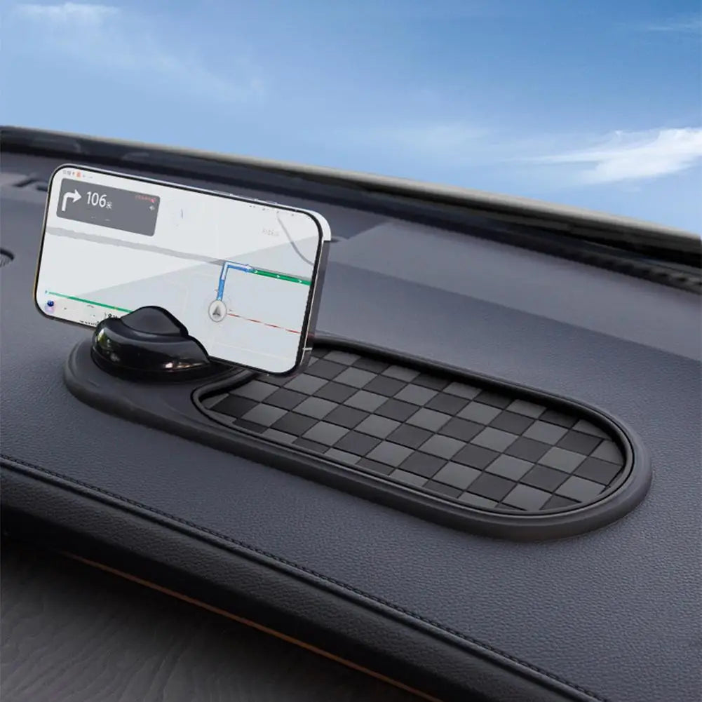 Support de Téléphone Voiture Anti-dérapant avec Rotation 360 Degrés