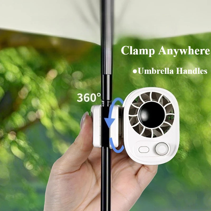 Ventilateur de voiture portatif Hipacool 360° Rotatable