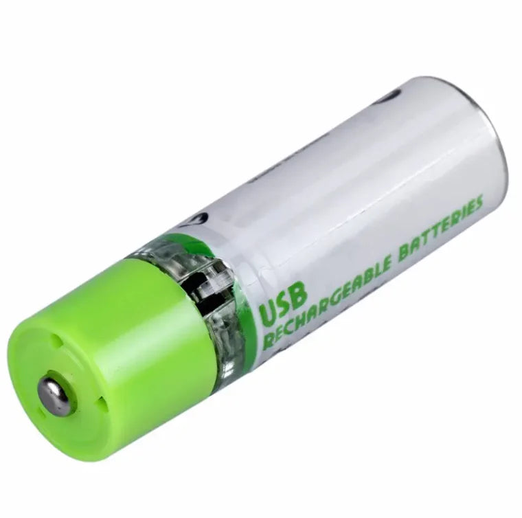 4 Piles rechargeables Ni-MH AA 1,5 V – écologiques et durables