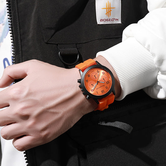 Montre de Luxe en Cuir Quartz MINI FOCUS