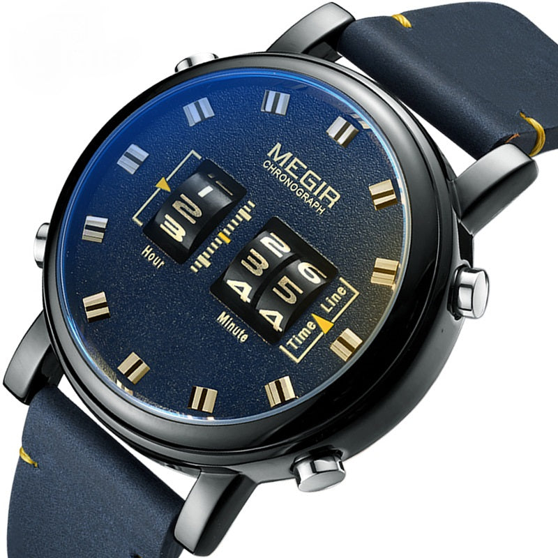 Montre de Luxe à Roulette pour Hommes (Drum Roller)