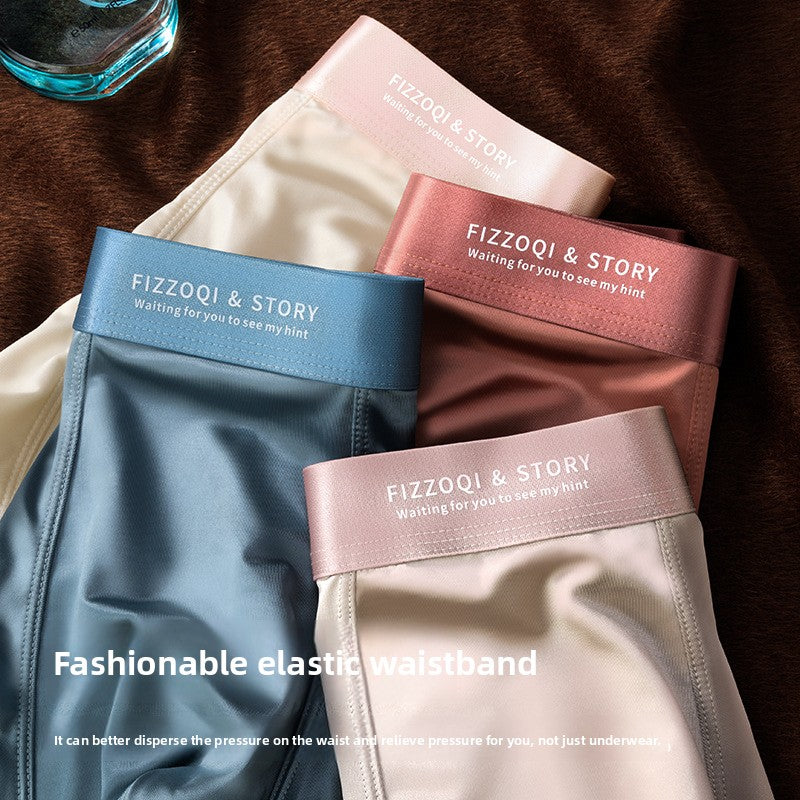 Boxers Hommes en Soie Glacée Satinée (3 PCS)