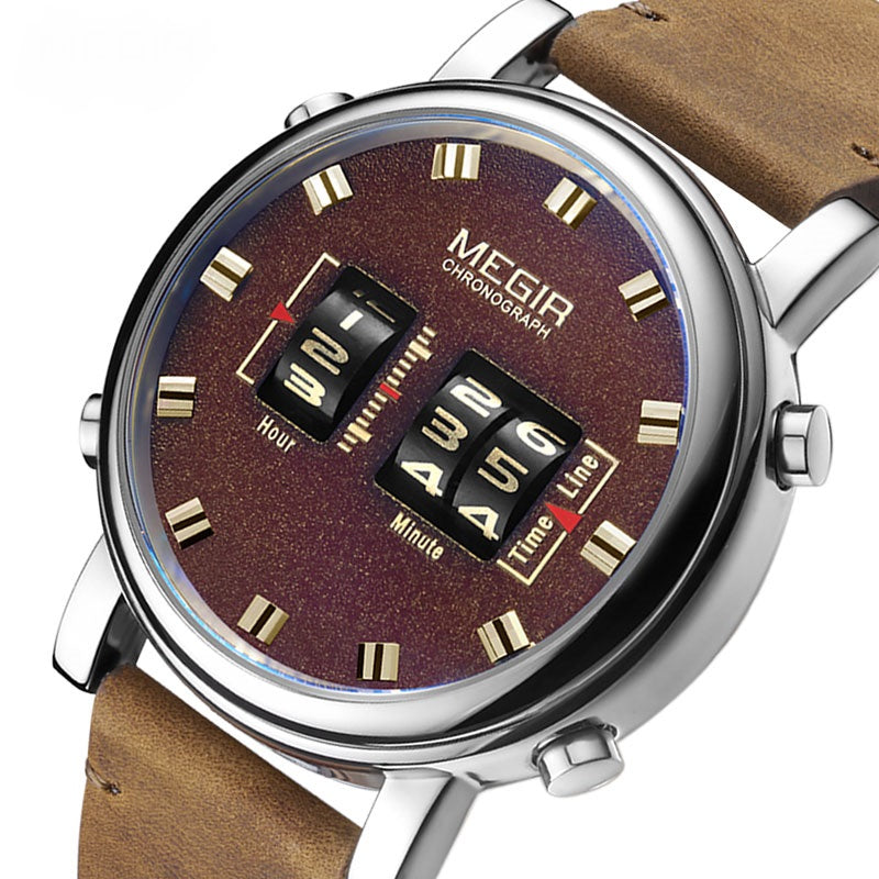 Montre de Luxe à Roulette pour Hommes (Drum Roller)