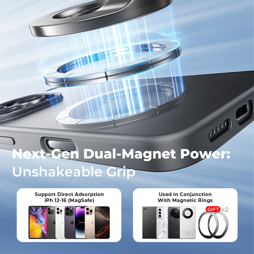 Support Téléphone Magnétique 360° – Tous Usages