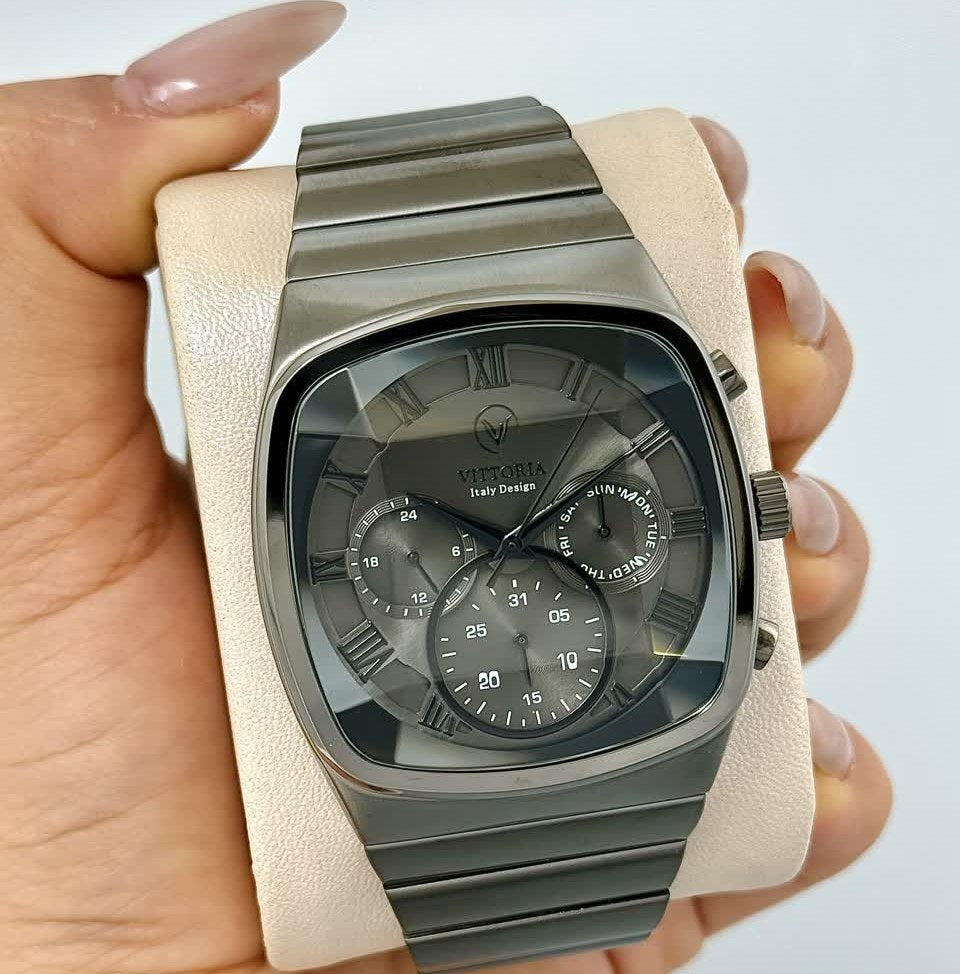 Montre Carrée Concept Wormhole 2026 pour Hommes
