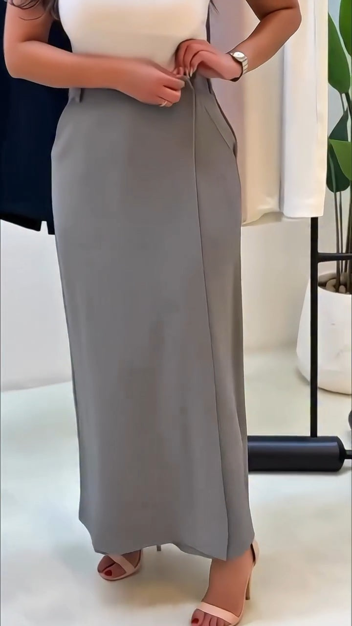 Pantalon Femme Élégant Décontracté Avec Patchwork