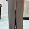 Pantalon Femme Élégant Décontracté Avec Patchwork