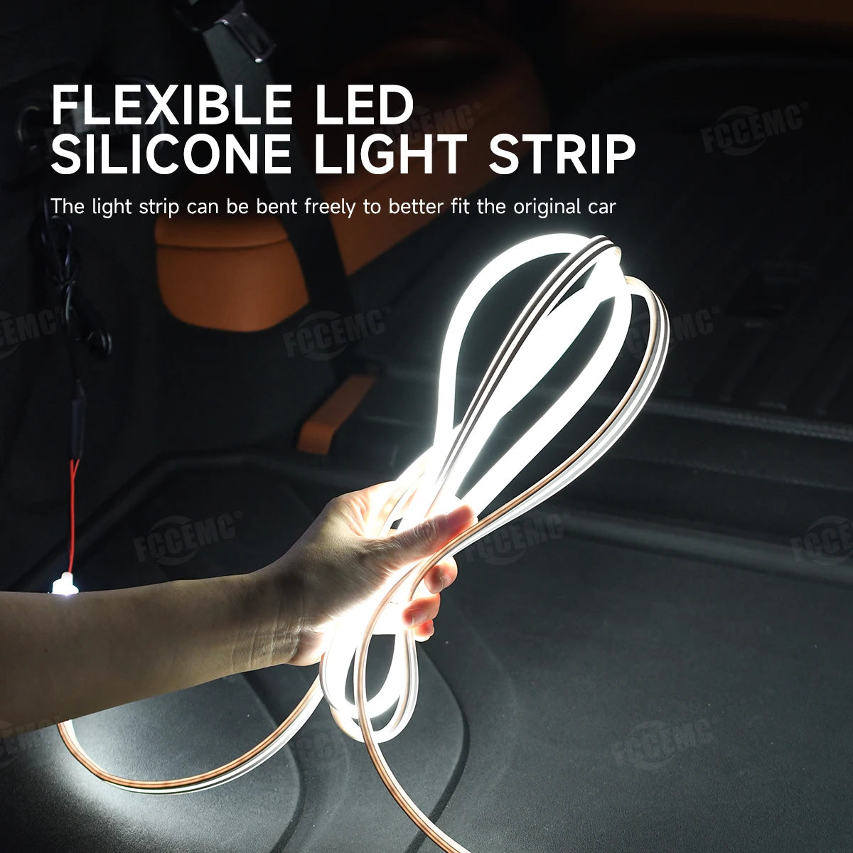 Lumière d'ambiance LED pour coffre de voiture