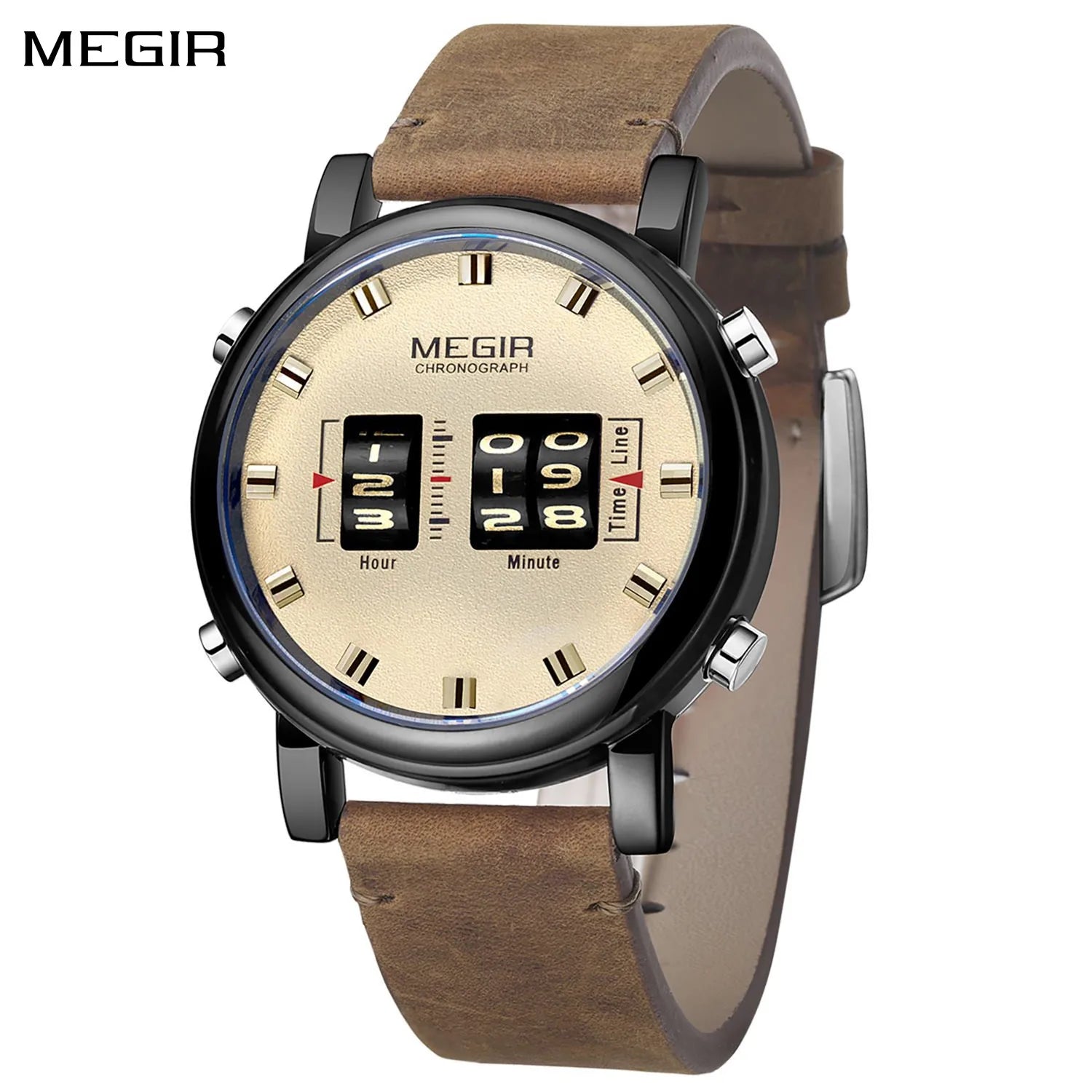 Montre de Luxe à Roulette pour Hommes (Drum Roller)