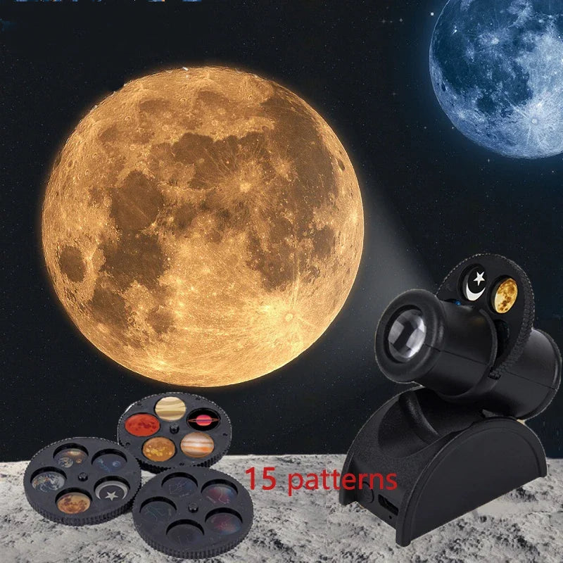 Projecteur de Lune : Lumière Décorative Nuit Étoilée