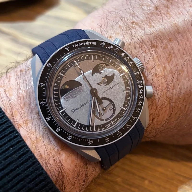 Montre de Luxe (Système Solaire avec Phase de Lune)