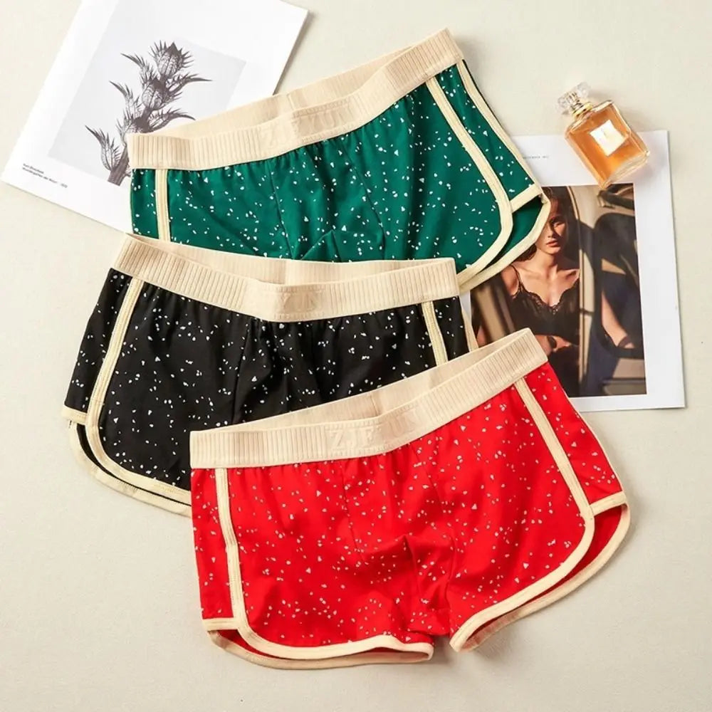Boxers Tendance à Pois pour Hommes: 2 achetés + 1 offert