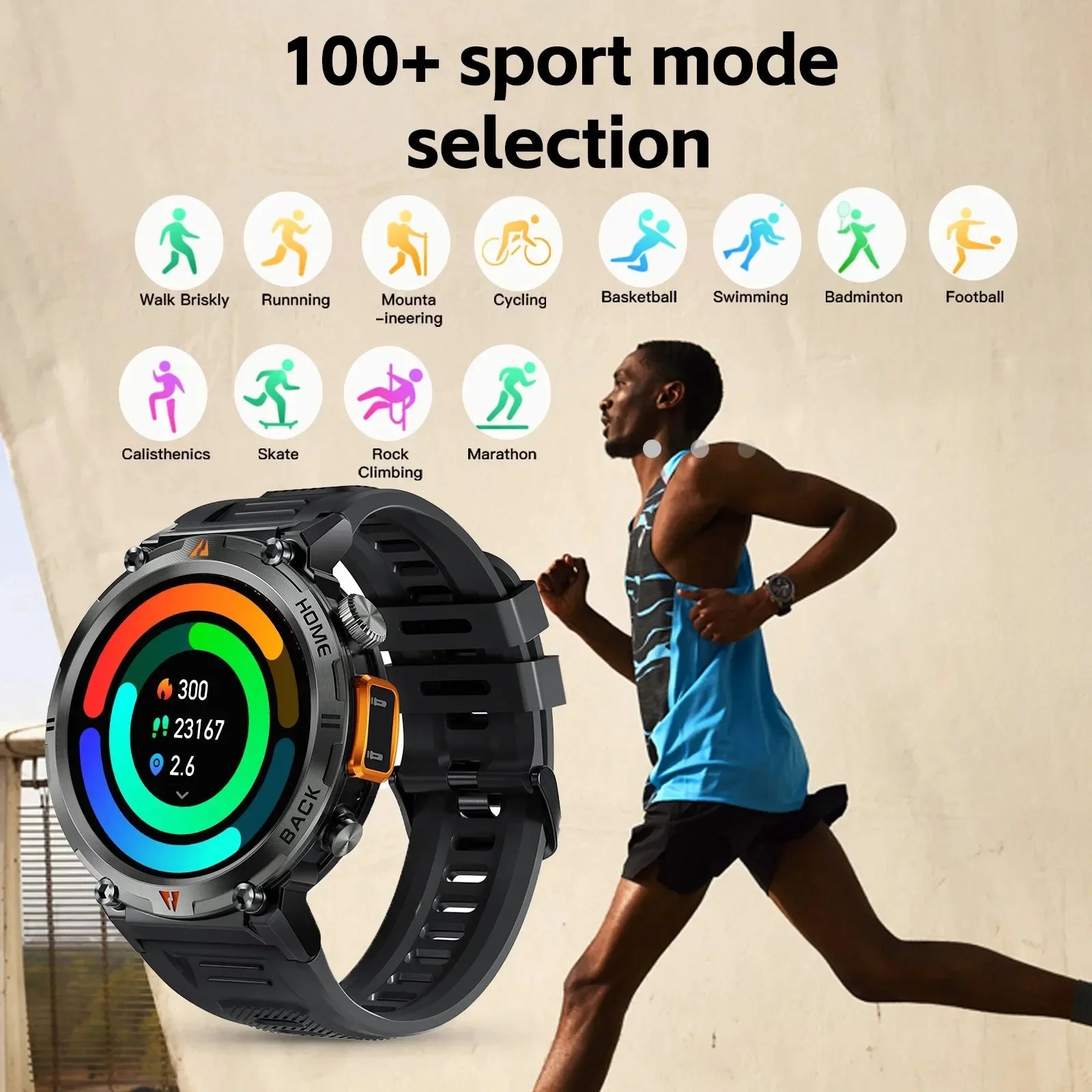 KE3 2024 Smartwatch - Votre Partenaire Technologique Quotidien