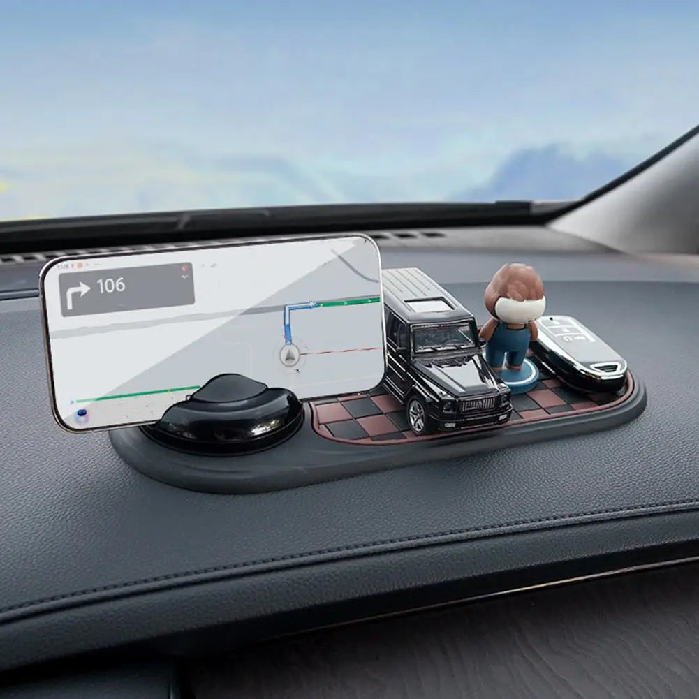 Support de Téléphone Voiture Anti-dérapant avec Rotation 360 Degrés