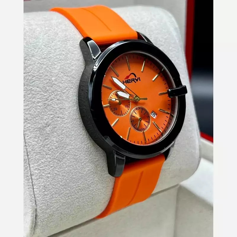 Montre de Luxe en Cuir Quartz MINI FOCUS