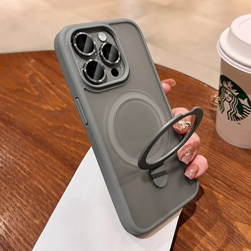 Luxe Magsafe Coque de Charge sans Fil pour iPhone  & Pro Max