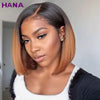 Perruque Bob Ombre Brown Remy