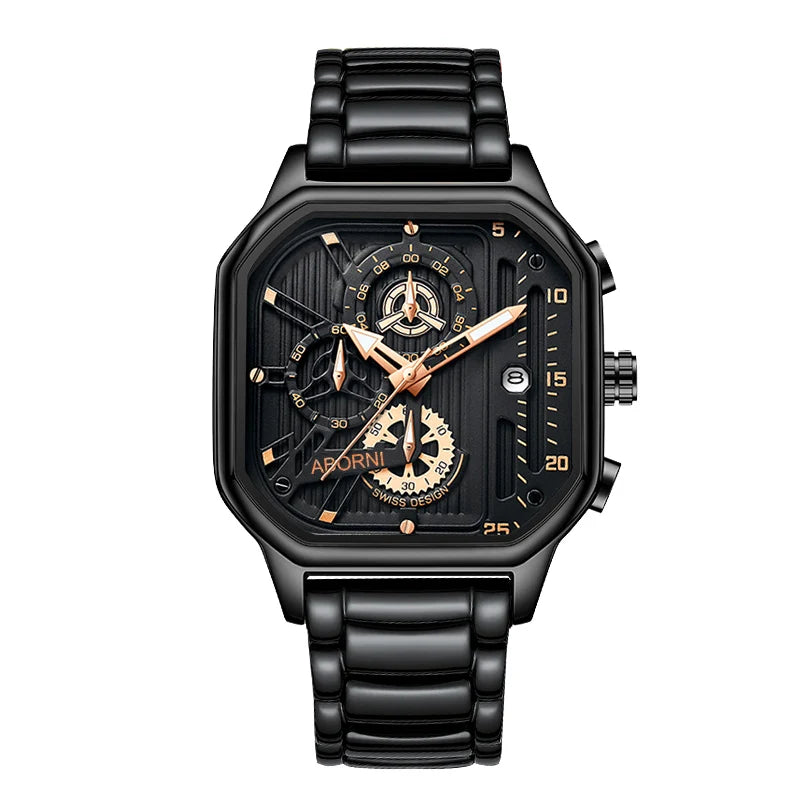 Montre Multifonction Lumineuse, Tendance et Imperméable