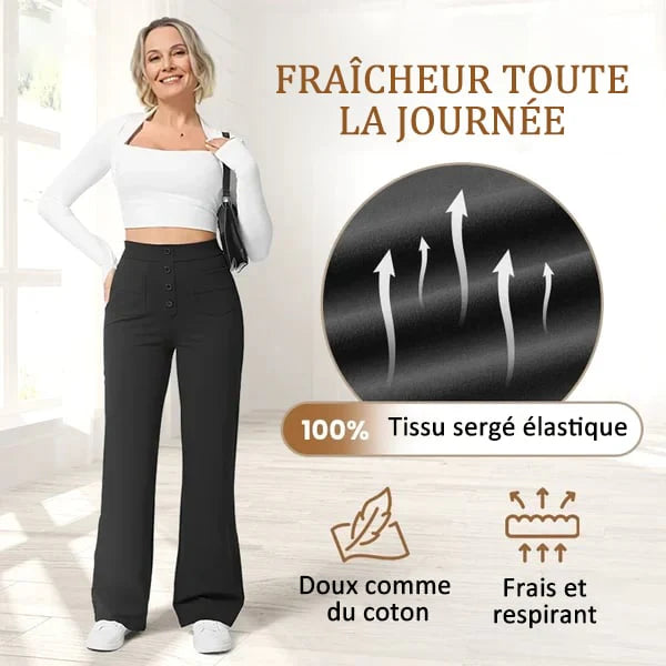 Pantalon extensible décontracté