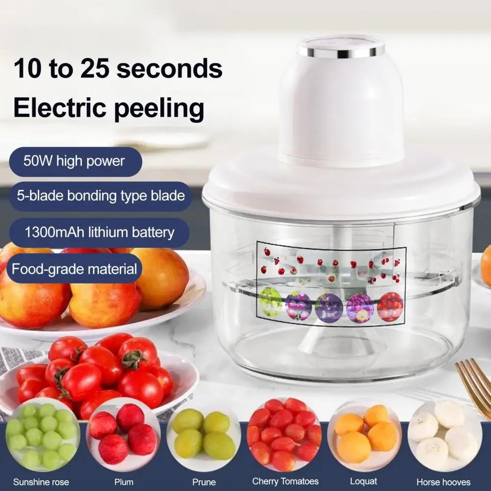 Peeler Automatique Rechargeable pour Fruits