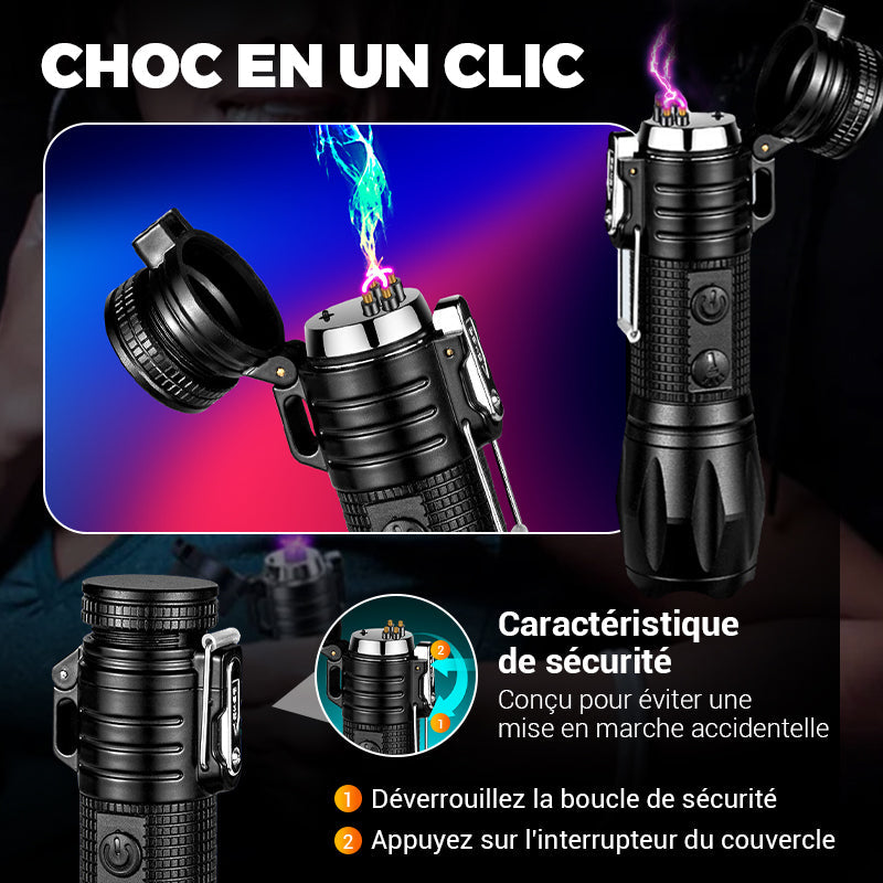 Lumière forte multifonctionnelle rechargeable