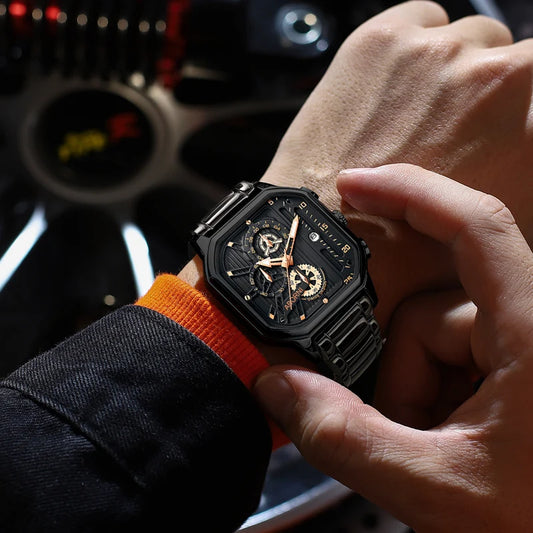 Montre Multifonction Lumineuse, Tendance et Imperméable