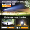 Lumière forte multifonctionnelle rechargeable