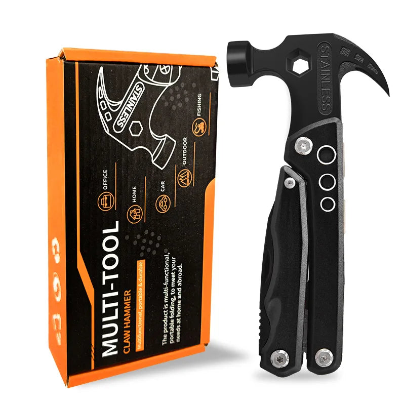 Marteau multifonction 7‑en‑1 – Claw Hammer pliable portable