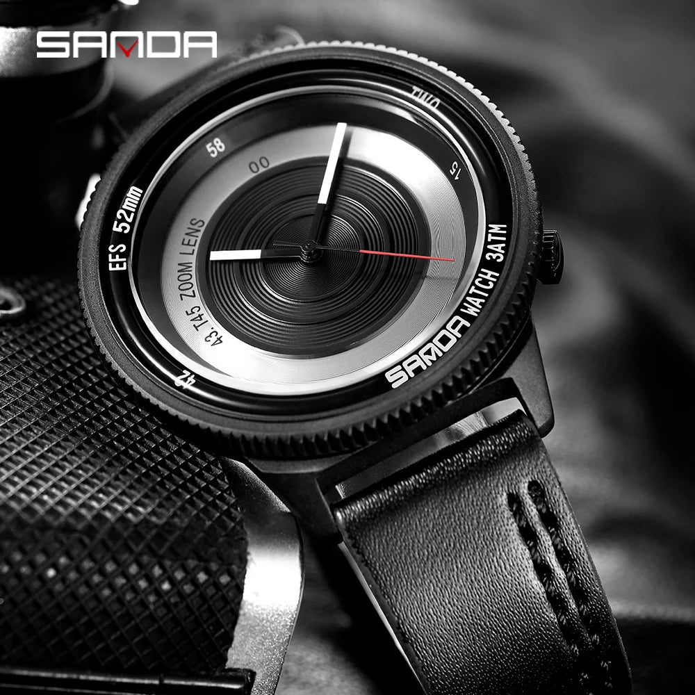 SANDA Montre Créative pour Hommes