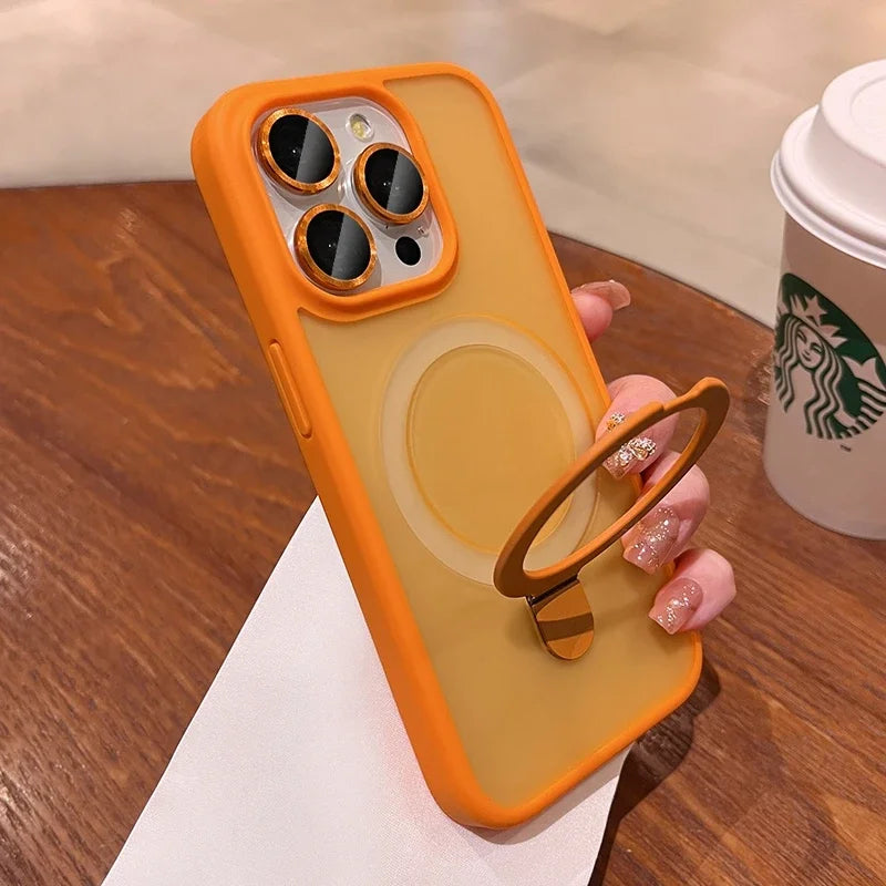 Luxe Magsafe Coque de Charge sans Fil pour iPhone  & Pro Max