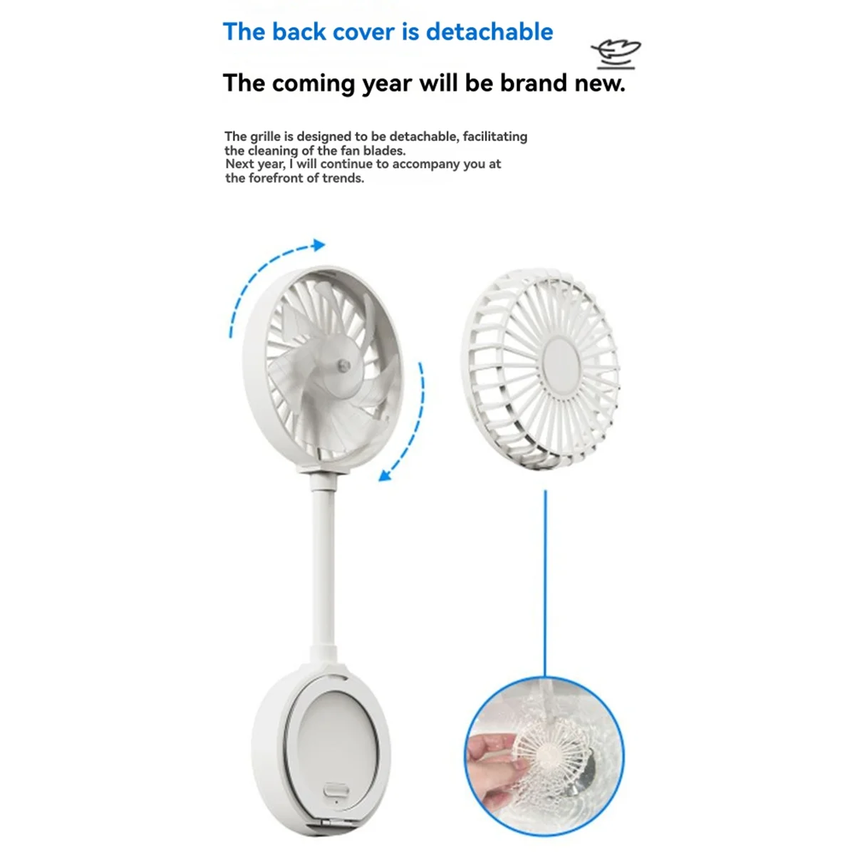 Ventilateur USB Magnétique pour Téléphone Portable