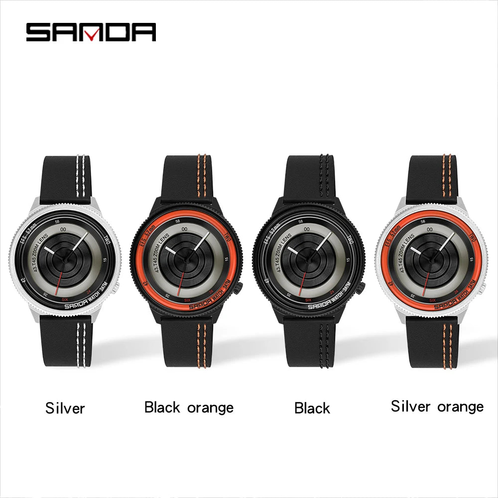 SANDA Montre Créative pour Hommes