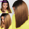 Perruque Bob Ombre Brown Remy