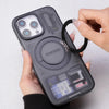 Peakzooc Coque de Téléphone Personnalisée et Multifonctionnelle pour iPhone et Samsung