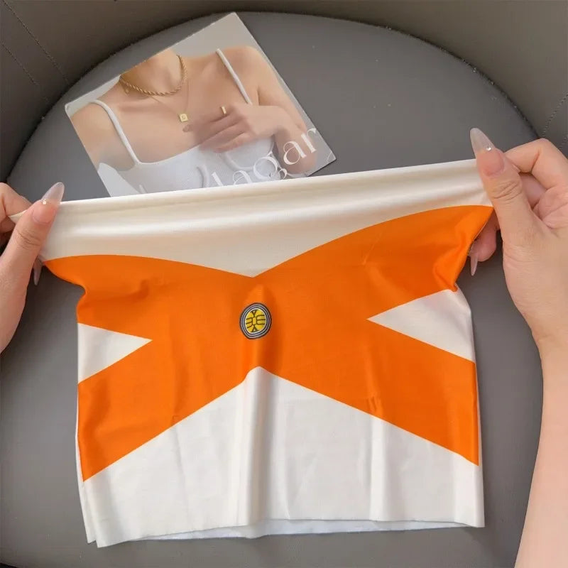 Ceinture d'Énergie en Soie de Glace à Haute Élasticité et Contrôle du Ventre pour Femmes : Ensemble de 3 pièces