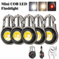 Lanterne de Poche Multifonctionnelle avec Porte-clés Mini COB LED