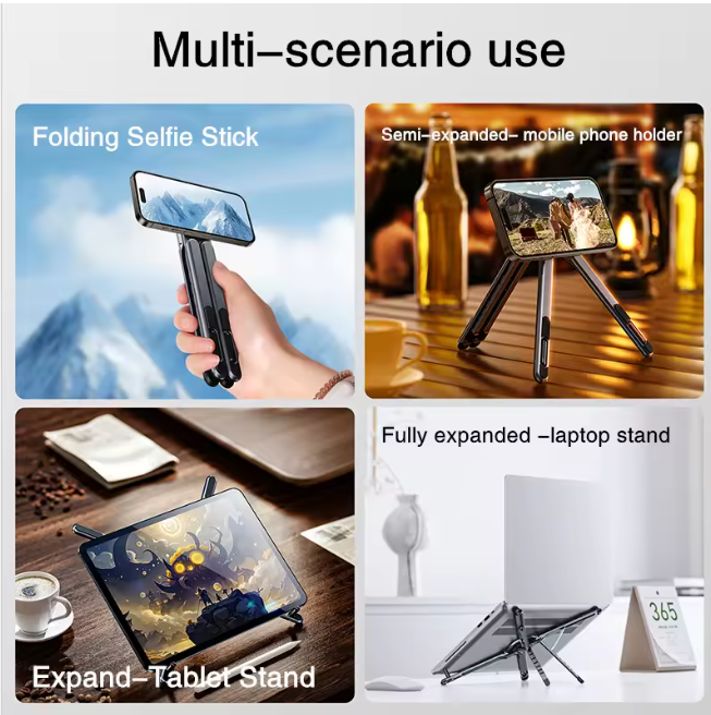 Support de Laptop Pliable et Ajustable: Un Must pour tout Bureau Mobile