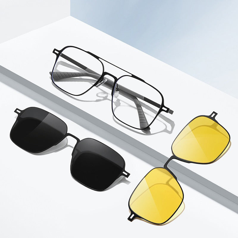 Lunettes Connectées 3-en-1 : Style, Protection & Bluetooth