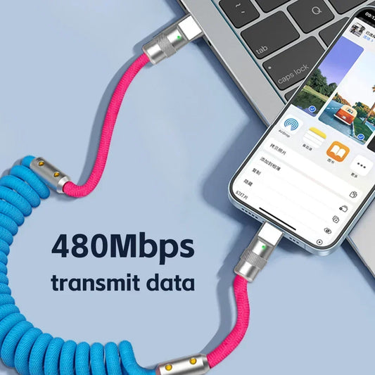 Câble de Charge Rapide PD 27W USB C pour iPhone