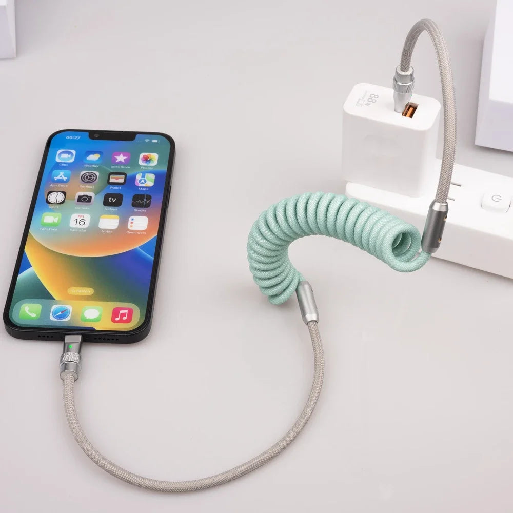 Câble de Charge Rapide PD 27W USB C pour iPhone