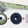 Brosse à récurer de cuisine avec distributeur de savon intégré : Ensemble de 2