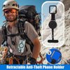 Porte-téléphone Antivol Rétractable avec Lanière