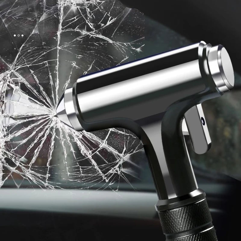 Marteau de Sécurité Multifonctionnel en Acier Inoxydable pour Voiture