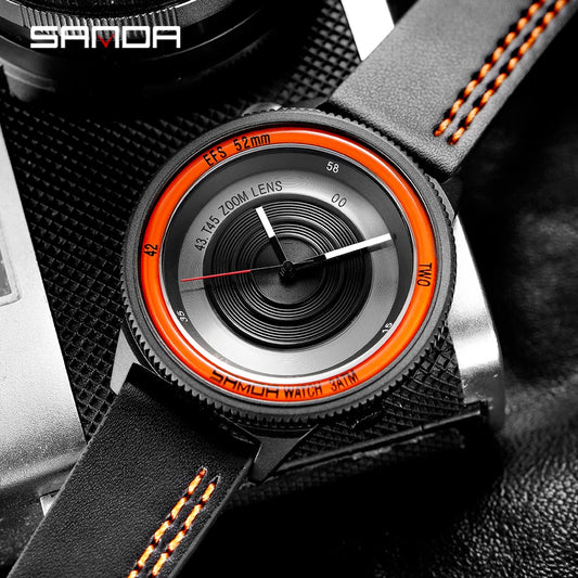 SANDA Montre Créative pour Hommes