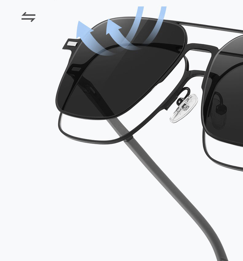Lunettes Connectées 3-en-1 : Style, Protection & Bluetooth